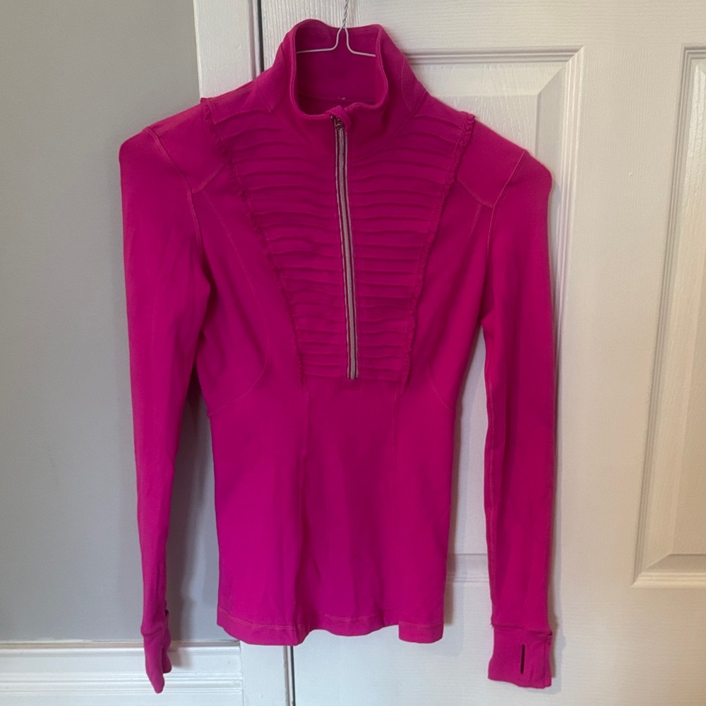 lululemon athletica Fuchsia Long Sleeve Top